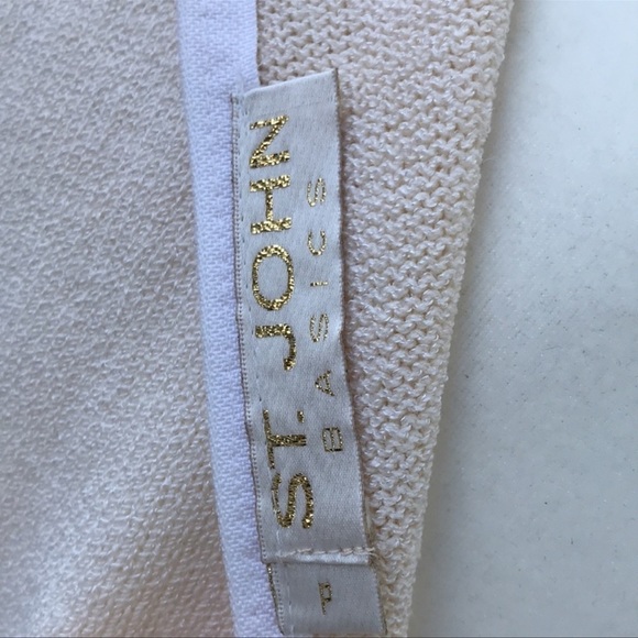 VINTAGE St. John Evening by Marie Gray skirt SET sz XS/S ecru sequins EUC VTG - Picture 14 of 16